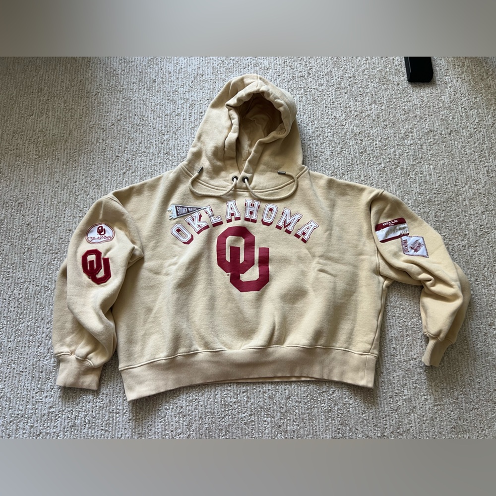 Oklahoma Sooners Patchwork Hoodie